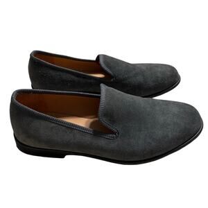 Duke + Dexter Suede Loafers Men's Size 10 Slip On Handmade